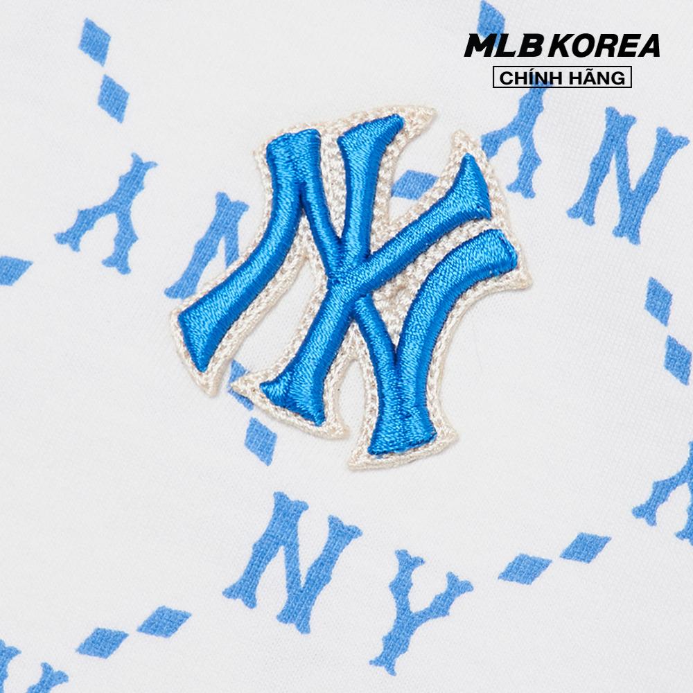 MLB - Áo thun cổ tròn ngắn tay Monogram All Over 3ATSM4023