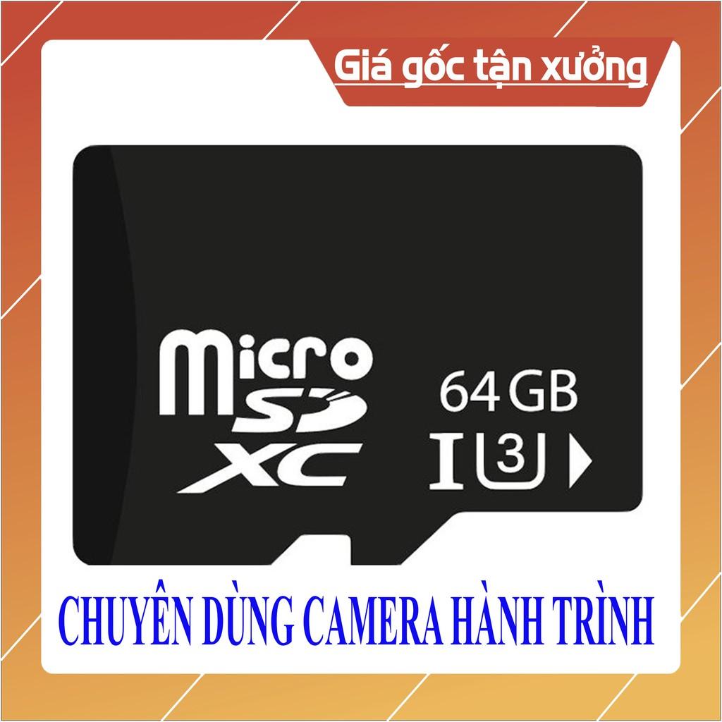 Thẻ nhớ Micro SD 128G / 64G / 32G - Class 10 - U3 - Chuyên Camera Hành Trình