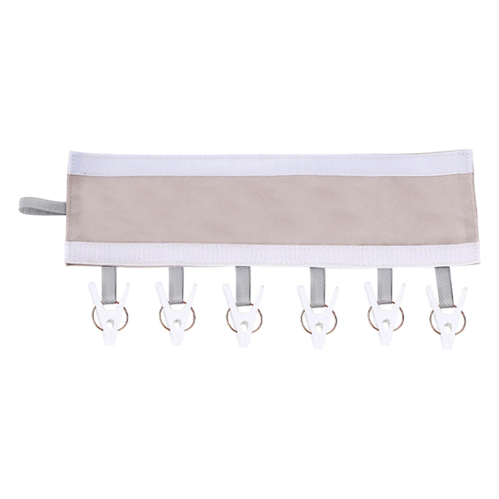 Hanger Clips Hanging Portable Nonslip Folding for Outdoor Bathroom Socks