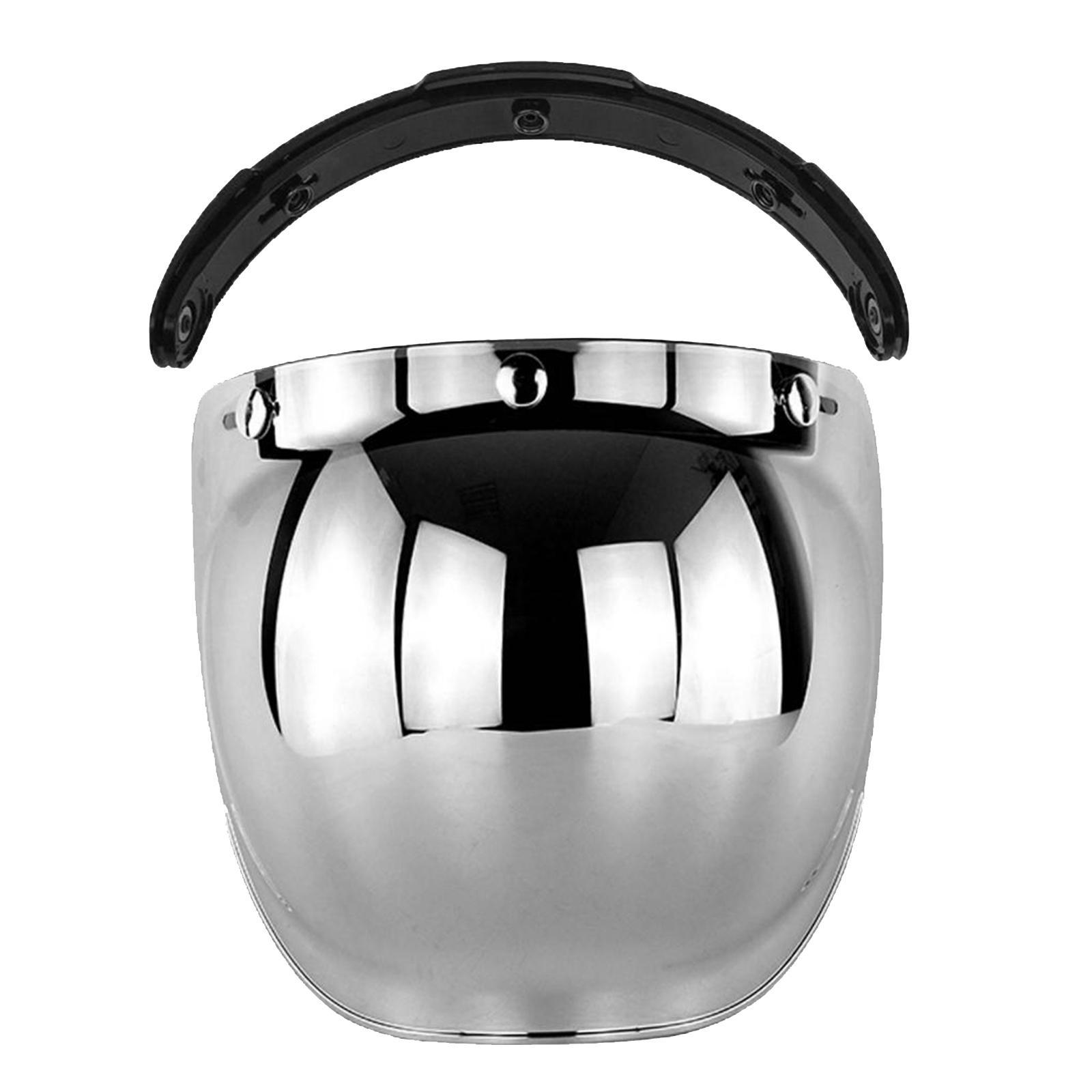 Motorcycle Bubble Visor PC Lens