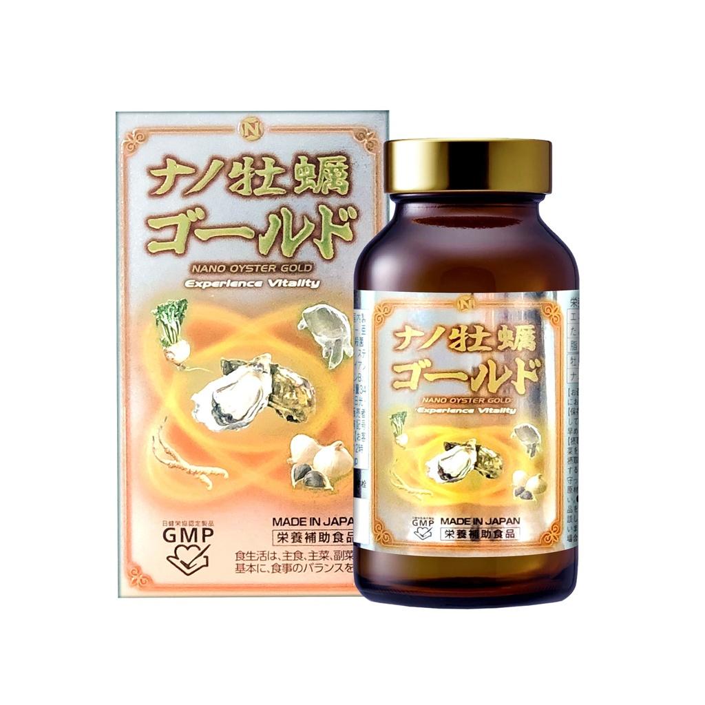 Viên uống tinh chất hàu Nano Gold Nichiei Bussan 120 viên