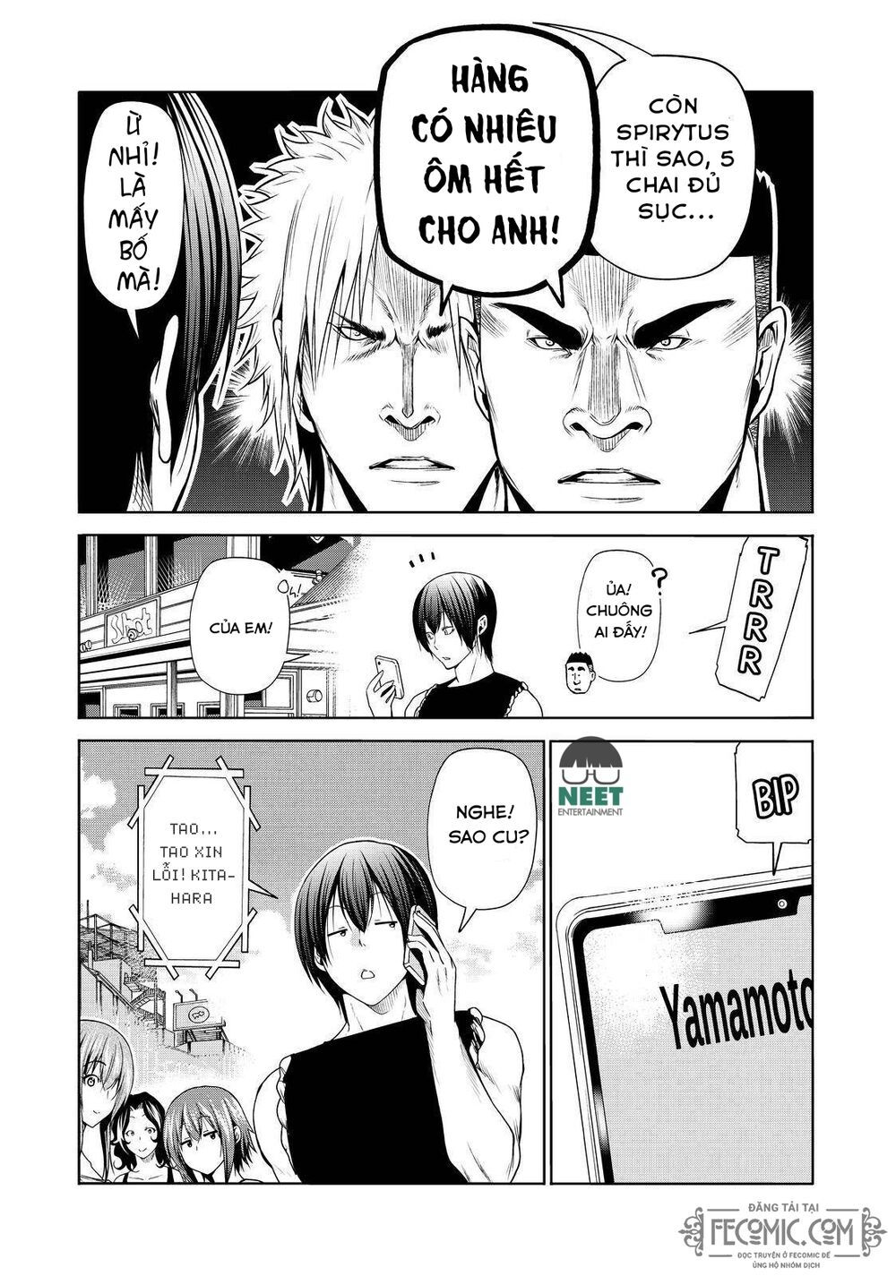 cô gái thích lặn - grand blue chapter 75.5 6