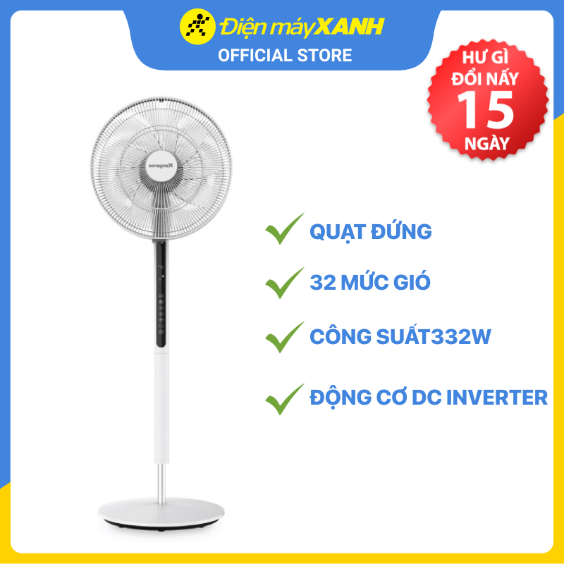 Quạt đứng Kangaroo DC inverter KG729 - Hàng chính hãng