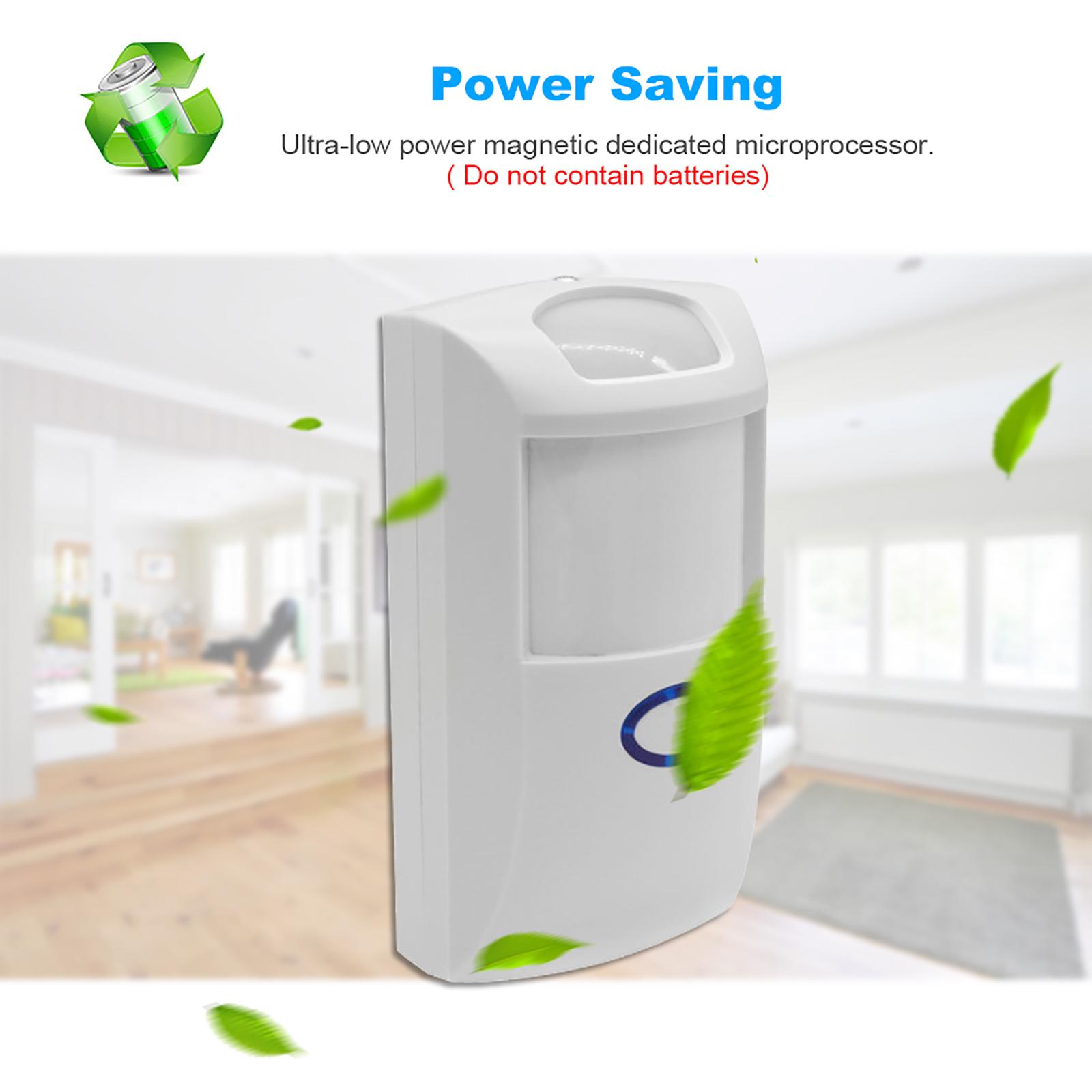 PIR2 Wireless Dual Infrared Detector 433Mhz RF PIR Motion Sensor Smart Home Automation Security Alarm System for Amazon Alexa and Google Home