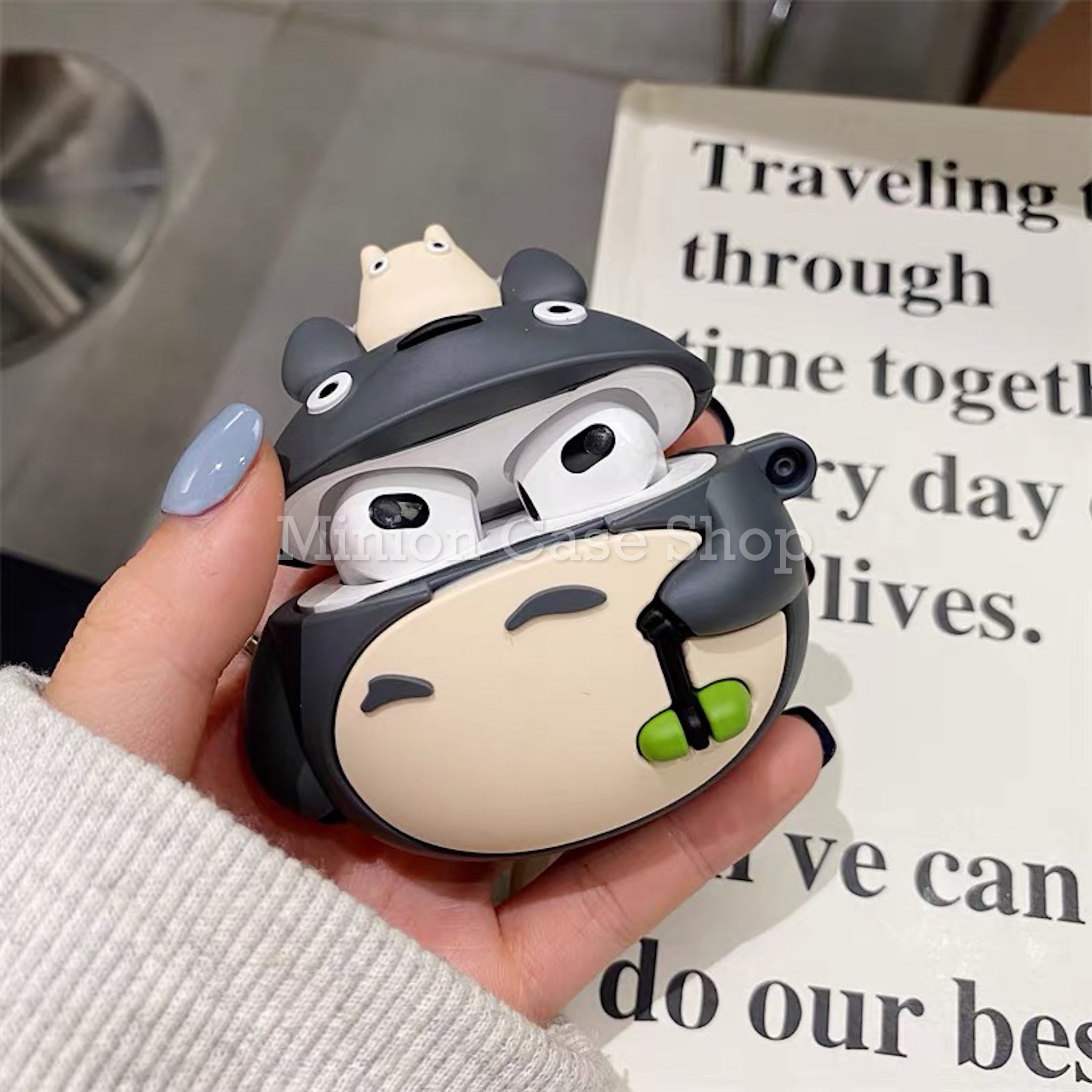 Case bảo vệ dành cho Airpods 3 Toro chất liệu silicon 3d cao cấp