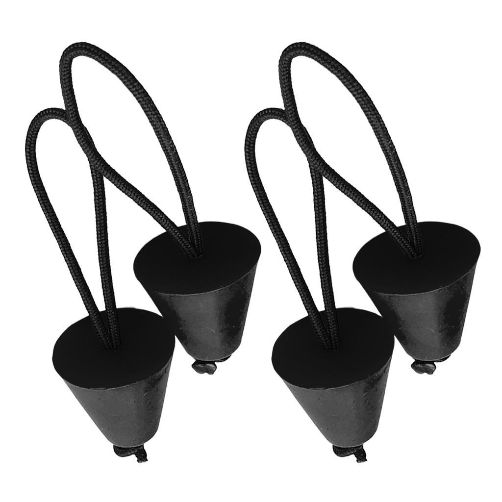 8 Pieces Universal Kayak Scupper Plug  Canoe Drain Holes Stopper