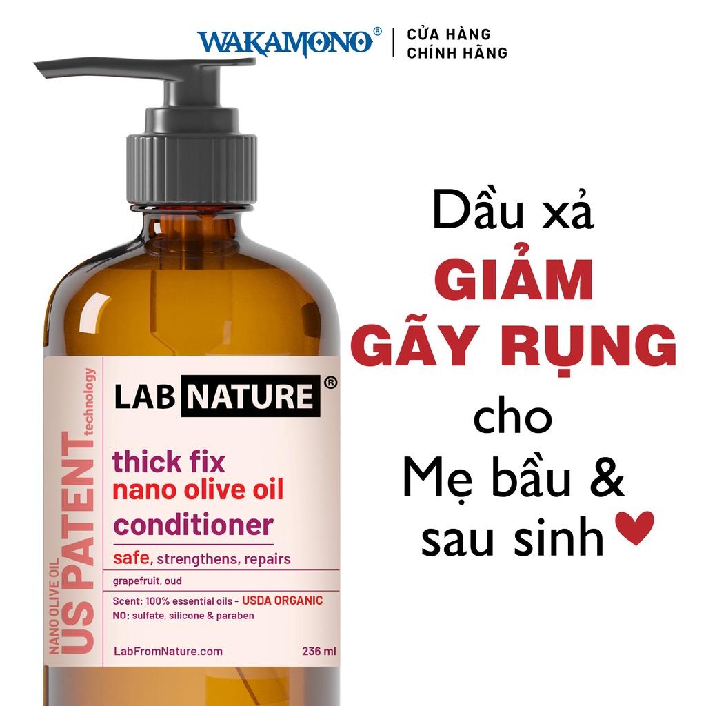 Dầu xả phục hồi, ngăn rụng tóc dành cho mẹ bầu và sau sinh Lab Nature - 236ml