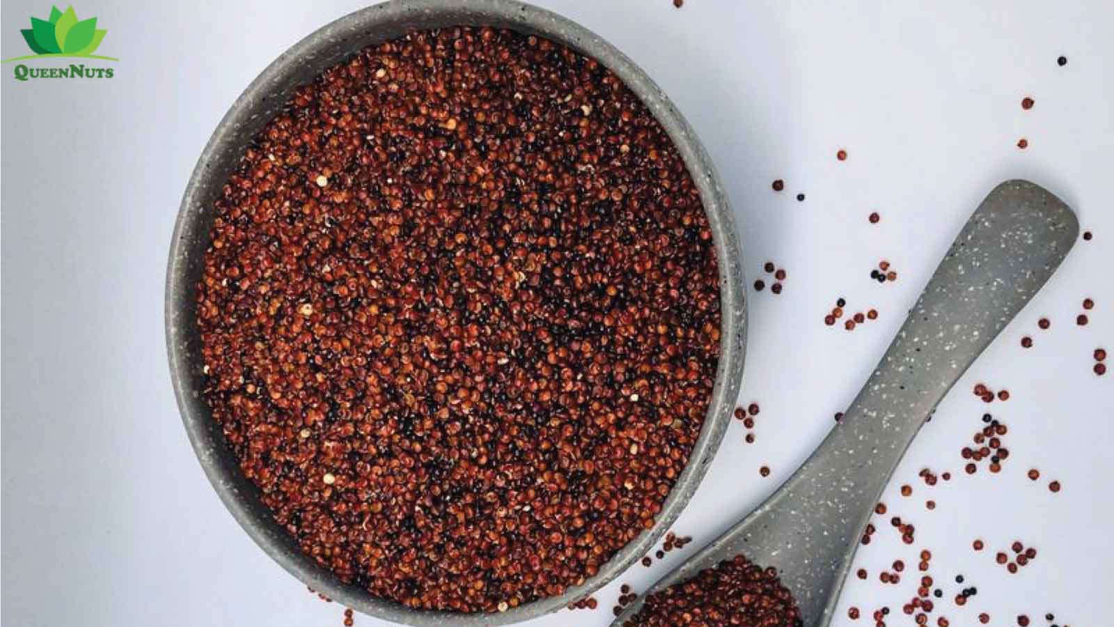 Hạt diêm mạch (quinoa) đỏ Sức Khỏe Xanh - Nhập khẩu Peru Nam Mỹ chính hãng