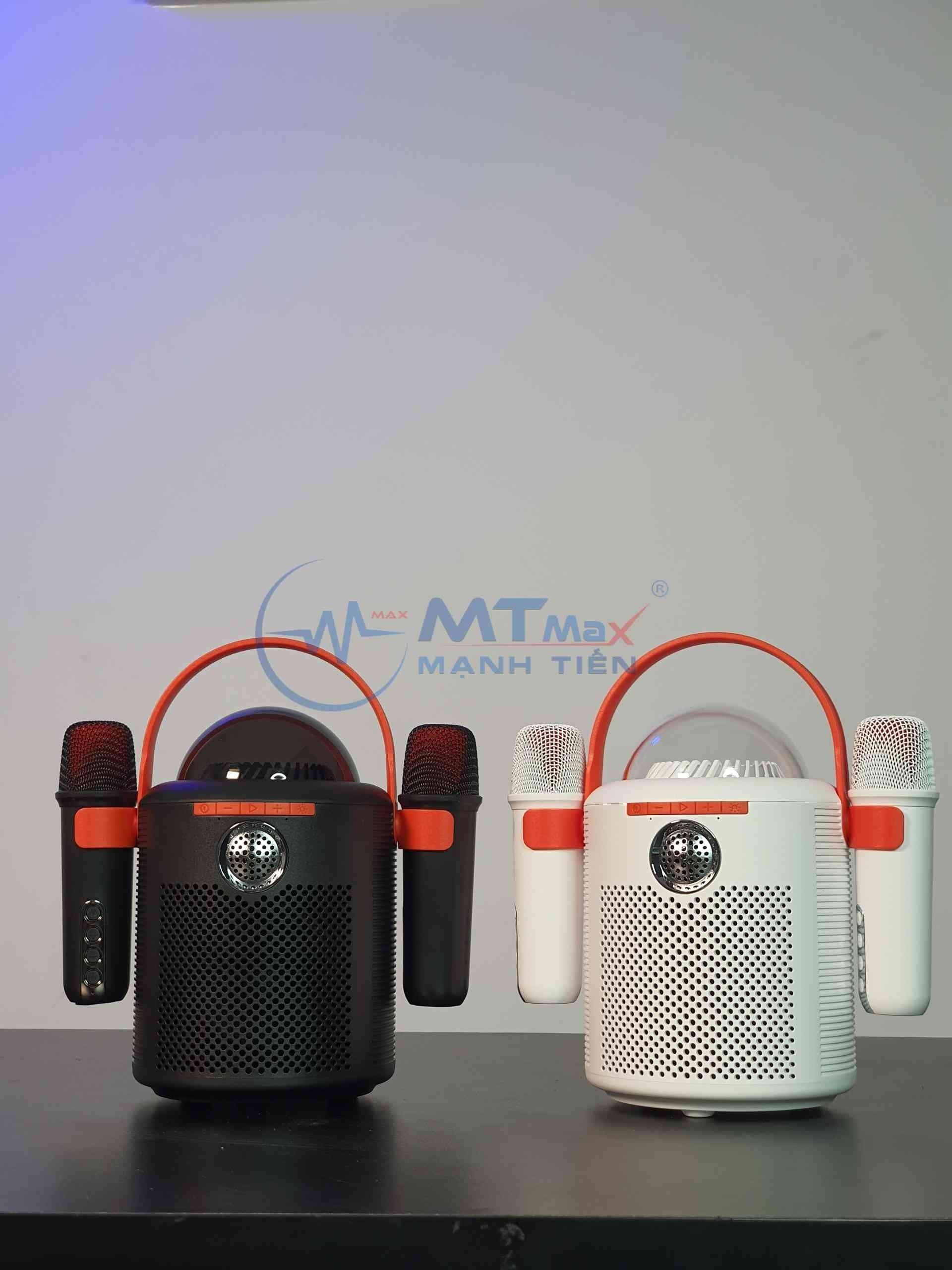 Loa Karaoke Bluetooth Y11 kèm 2 micro thiết kế độc đáo sang trọng