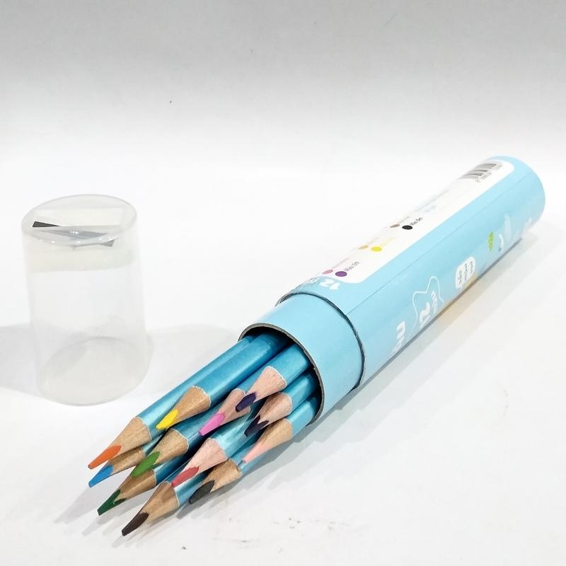 Bút Chì Màu Campus CPC-12-BL/PK