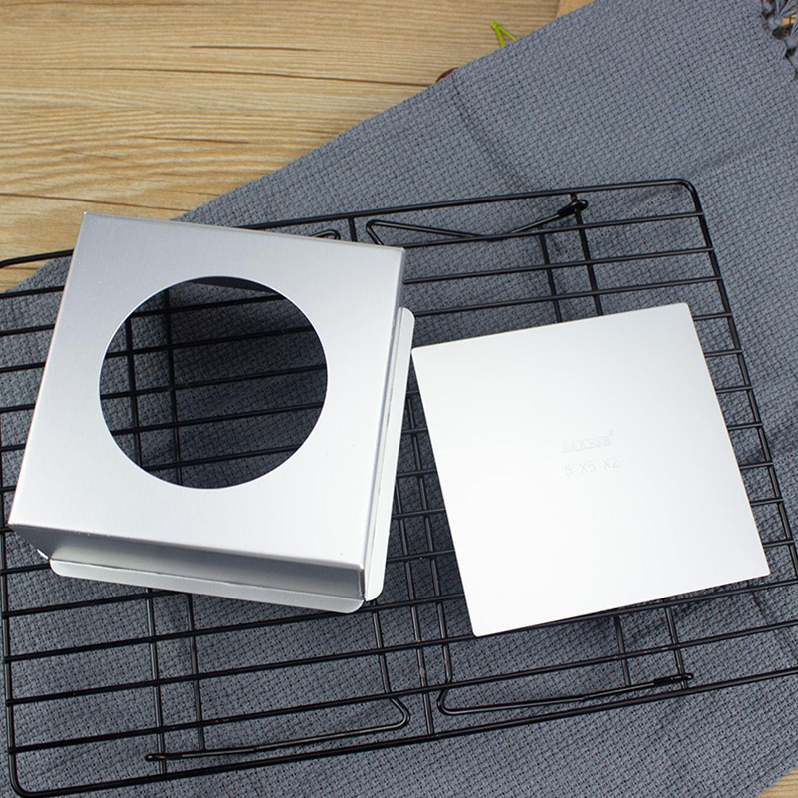 Cake Pan Aluminum Cake Mold Tool Baking Accessories for Bread Mousse Cake