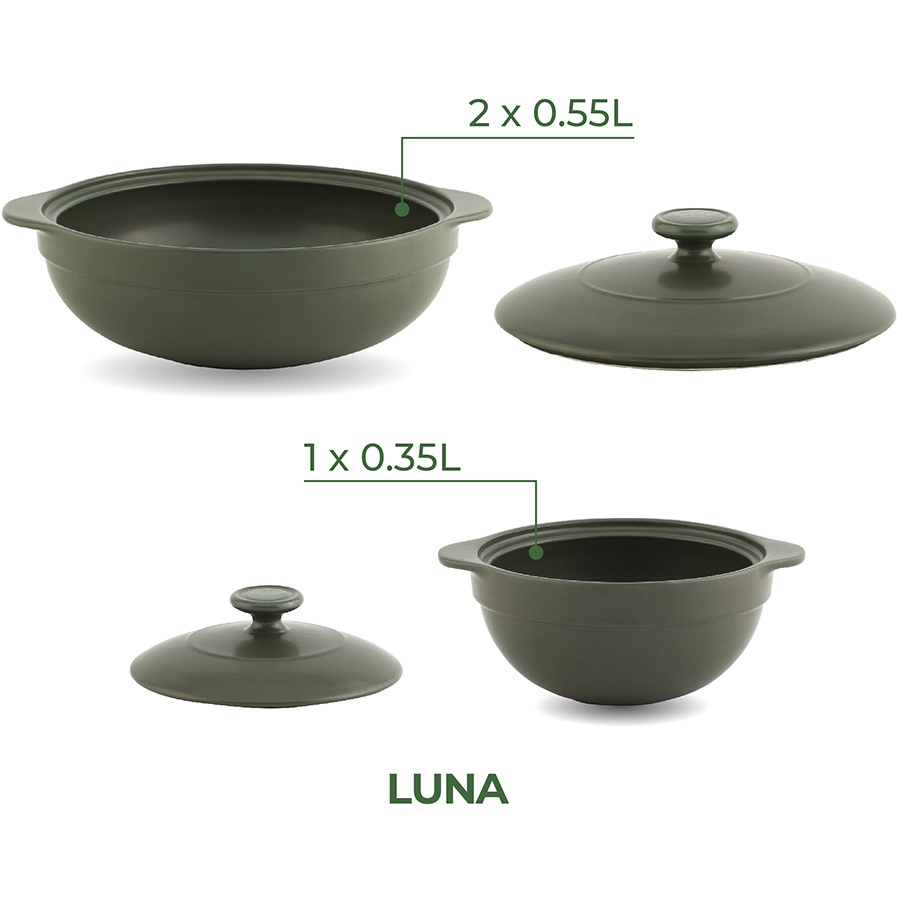 BỘ 6 NỒI SỨ DƯỠNG SINH MINH LONG