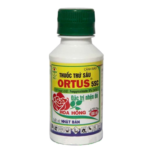 THUỐC TRỪ NHỆN ĐỎ ORTUS 5SC - 100 ML - THÍCH HỢP CHO HOA HỒNG, MAI, KIỂNG 