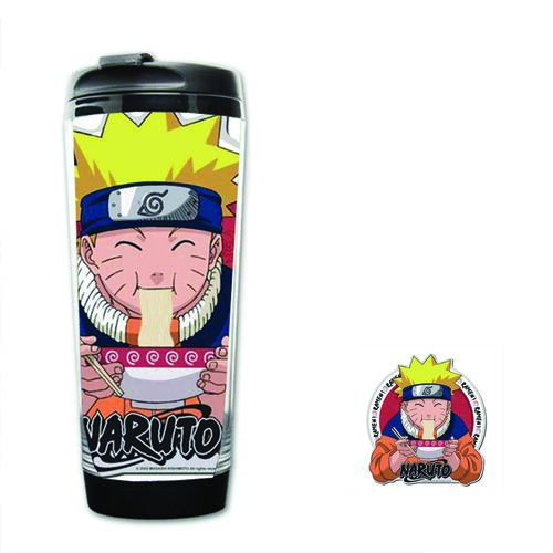 Bình nước nhựa tiện lợi IN HÌNH Naruto - Truyền Thuyết Cửu Vĩ Hồ anime dễ thương