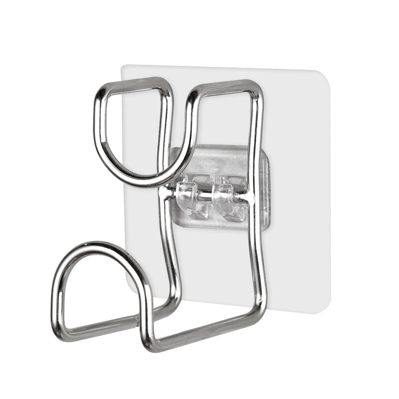 COMBO 5 Móc treo đồ dán tường thép không gỉ inox dùng cho nhà bếp, phòng tắm MDT00007