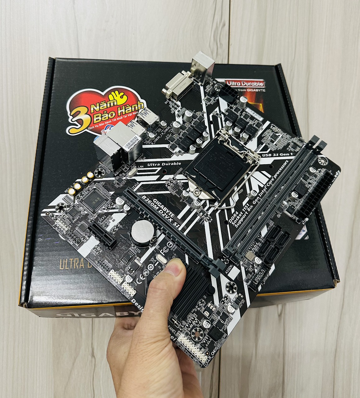 Bo Mạch Chủ (Mainboard) Gigabyte B360M-D2VX SI - HÀNG CHÍNH HÃNG