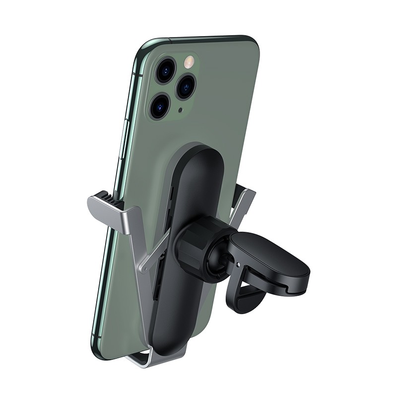 Giá đỡ điện thoại trên xe hơi Baseus SUYL-QE01/0S Penguin gravity phone holder-Hàng chính hãng