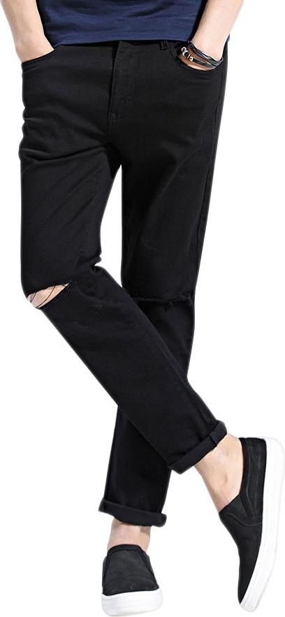 Quần Jean Nam Rách Gối Cao Cấp QJ102
