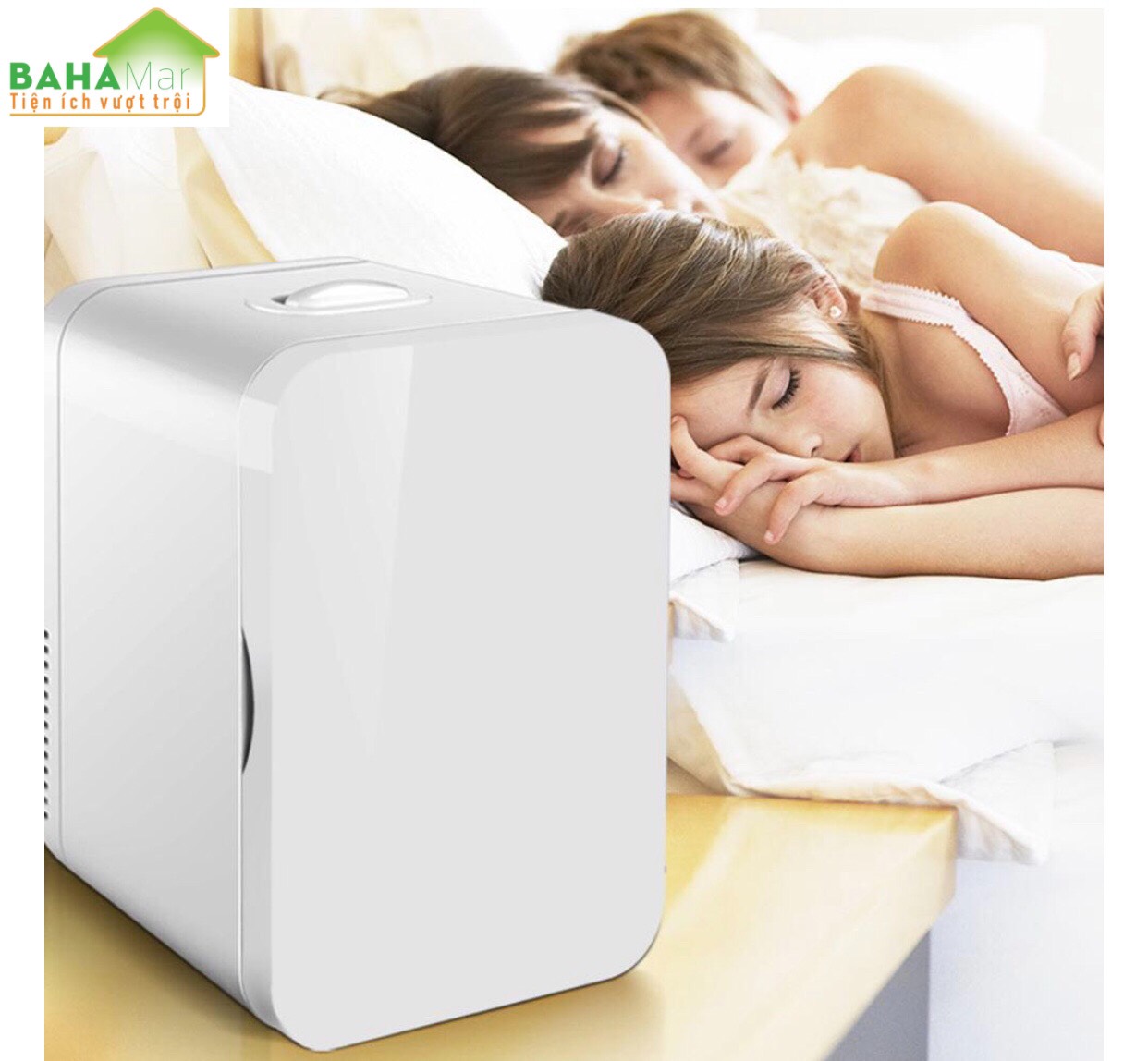 TỦ LẠNH MINI 8L ĐỂ XE Ô TÔ, VĂN PHÒNG, PHÒNG NGỦ "BAHAMAR"