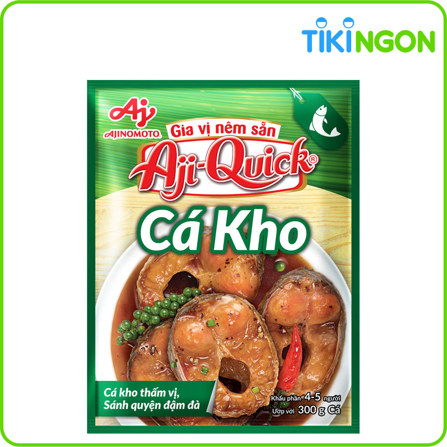 Gia vị nêm sẵn Cá kho Aji-Quick 31g
