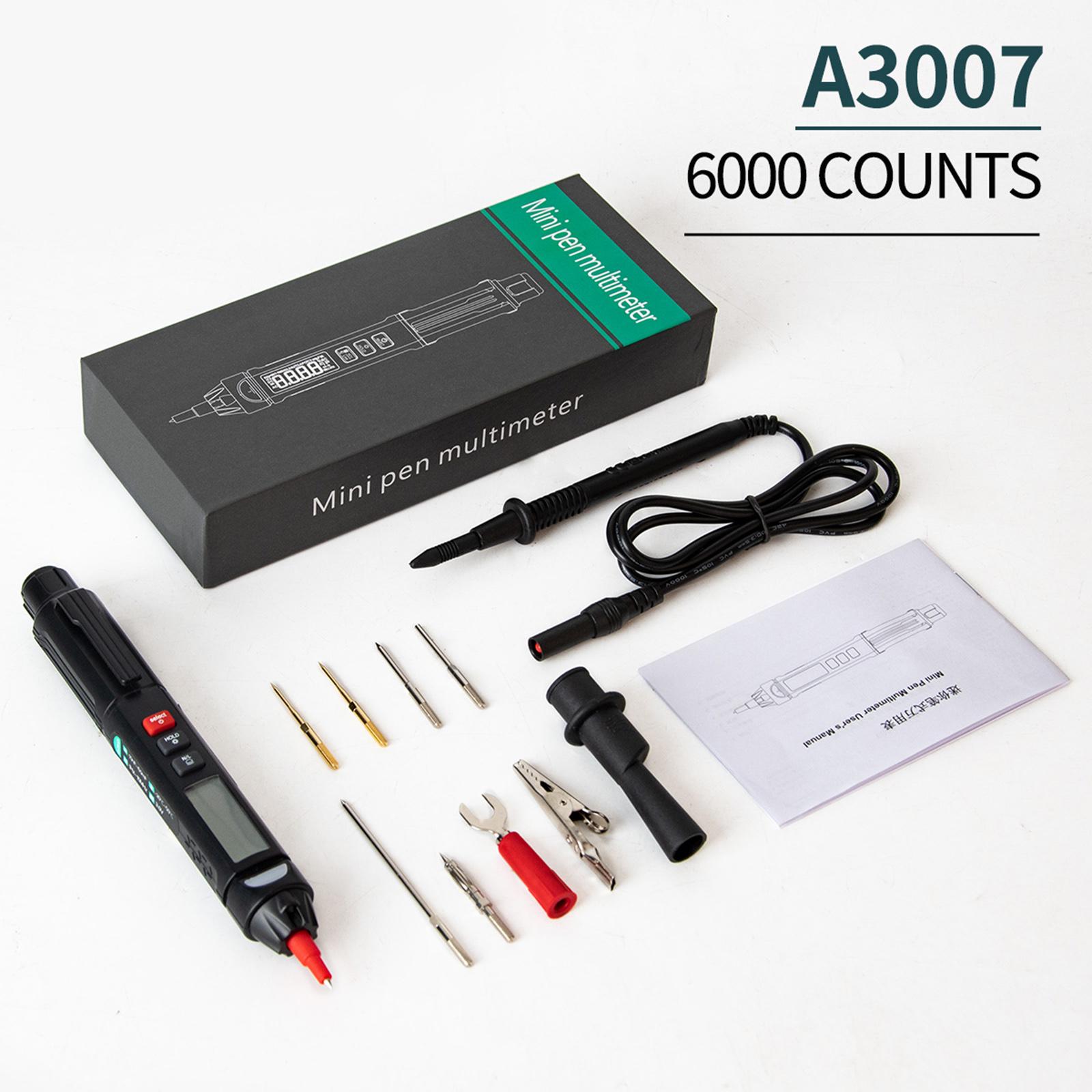 Multimeter Tester 6000 Counts AC/DC Voltage Meter Pen