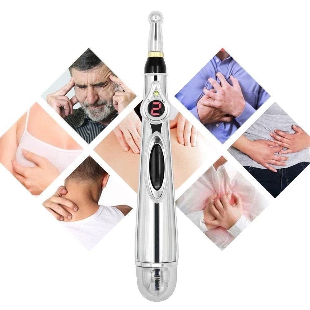 Bút Vật Lý Trị Liệu Châm Cứu Xung Điện Tần Số Thấp Massager Pen W-912