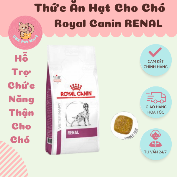 Royal Canin Renal Canine - Thức Ăn Hạt Hỗ Trợ Chức Năng Thận Cho Chó