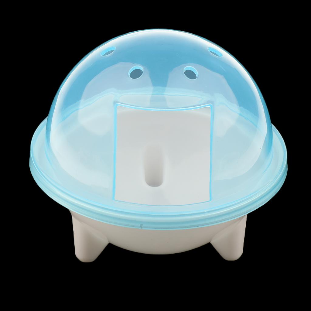 2Pcs Pet Hamster Exercise Ball Running Ball with Iron Stand & Pet Bathroom