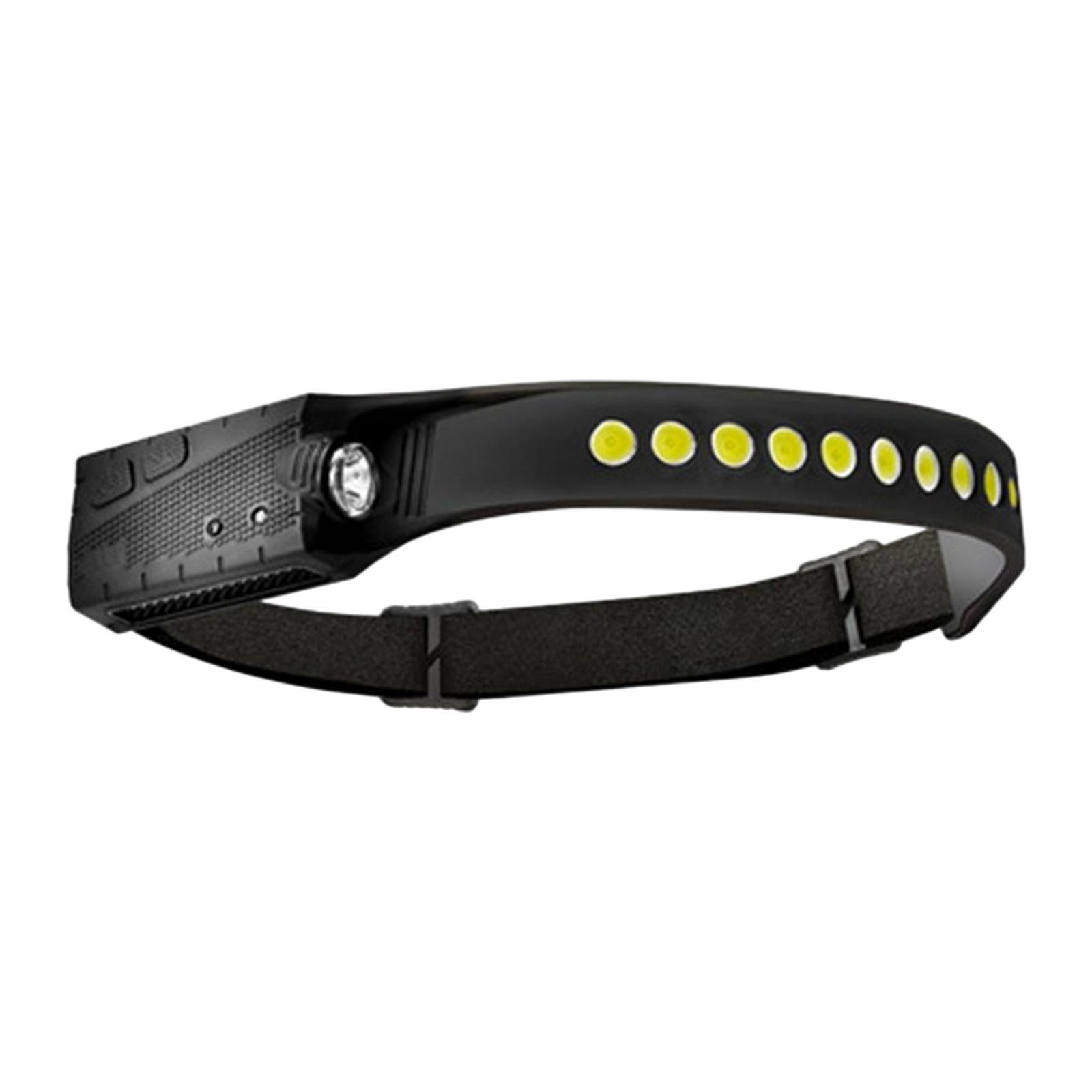 COB LED  Work Light Bar Head Band Lamp Headlight for Night Running
