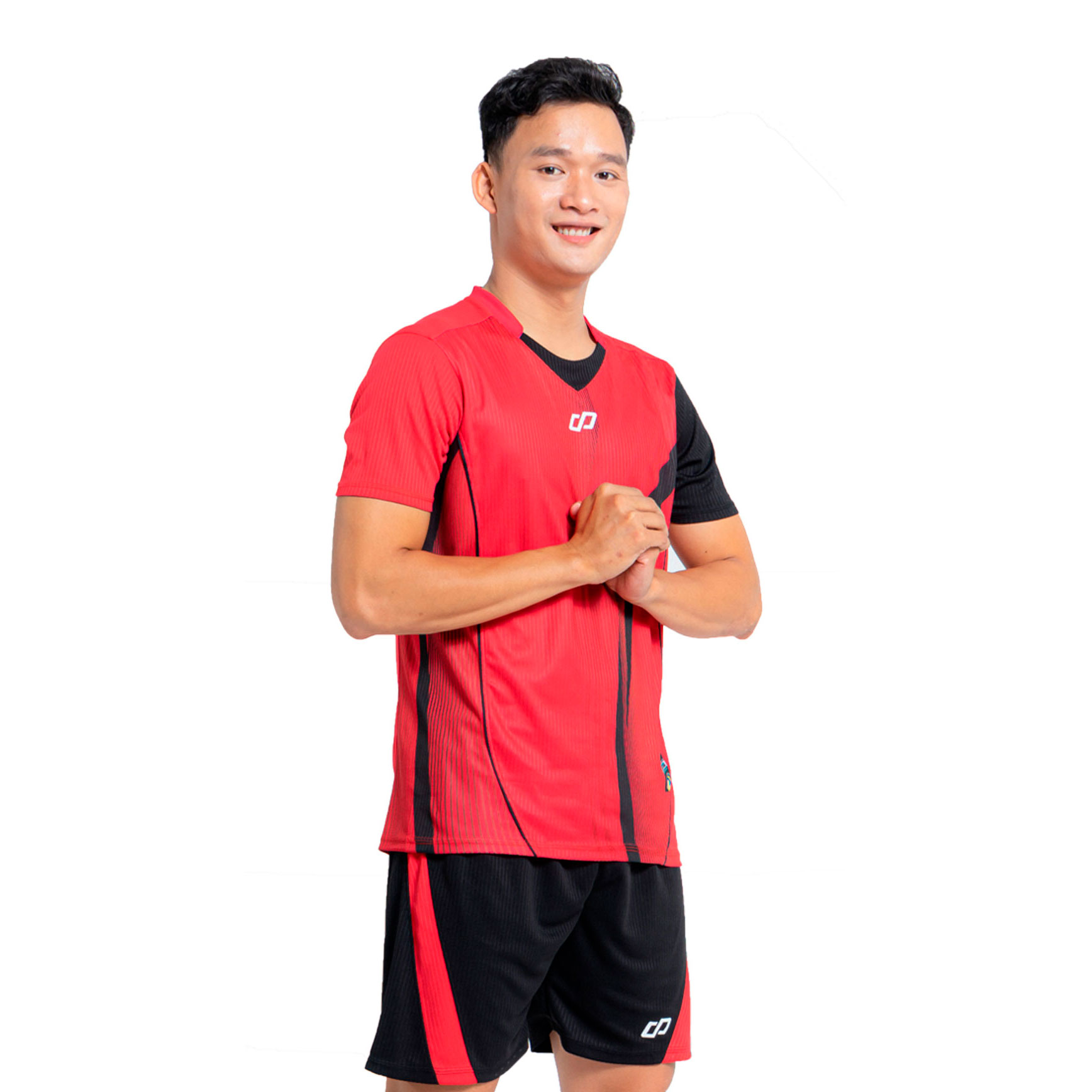 Bộ Quần Áo Thể Thao Bóng Chuyền Màu Đỏ Nam ZENTIGA - CP SPORT BC05