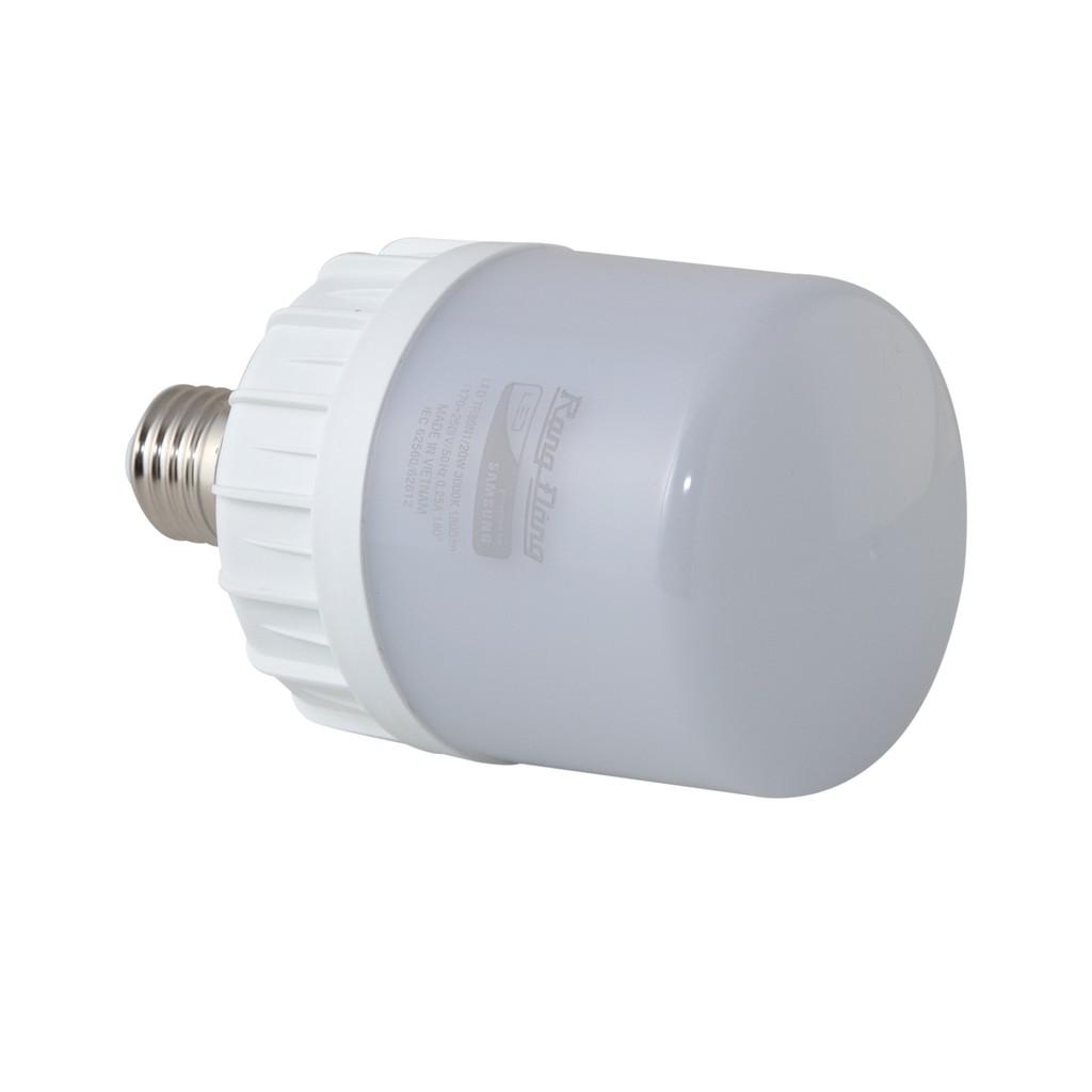 Đèn LED BULB TRỤ 20W Rạng Đông, Chip LED Sam Sung