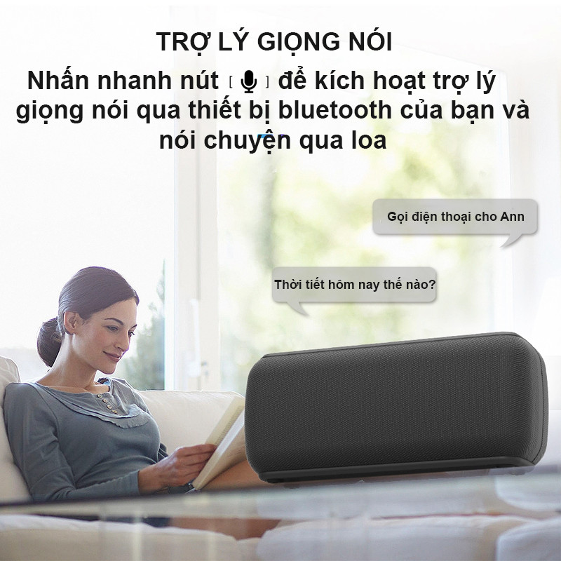 Loa Bluetooth Không Dây Siêu Trầm 60W Cực Khủng - Hàng Chính Hãng PKCB92