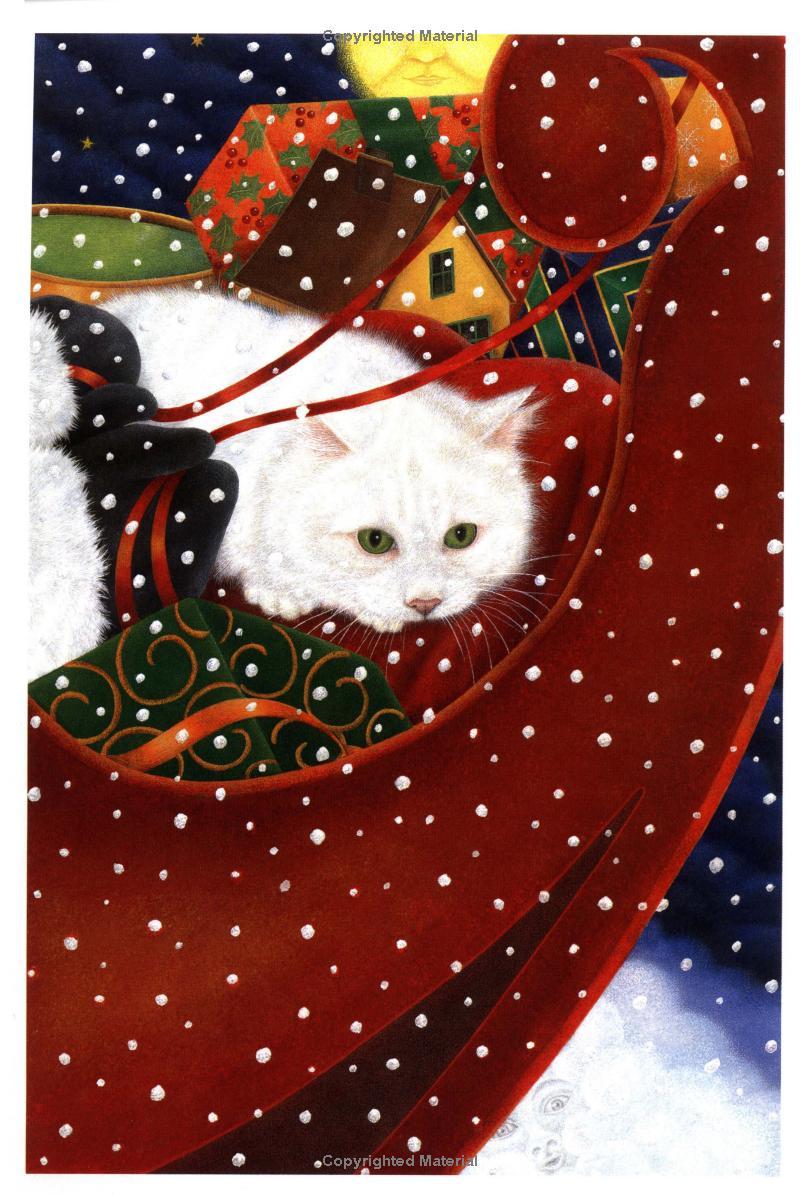 Sách ngoại văn: Santa Claus No Shiroi Neko