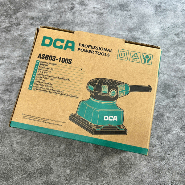 MÁY CHÀ NHÁM HÌNH VUÔNG 240W DCA ASB03-100S - HÀNG CHÍNH HÃNG