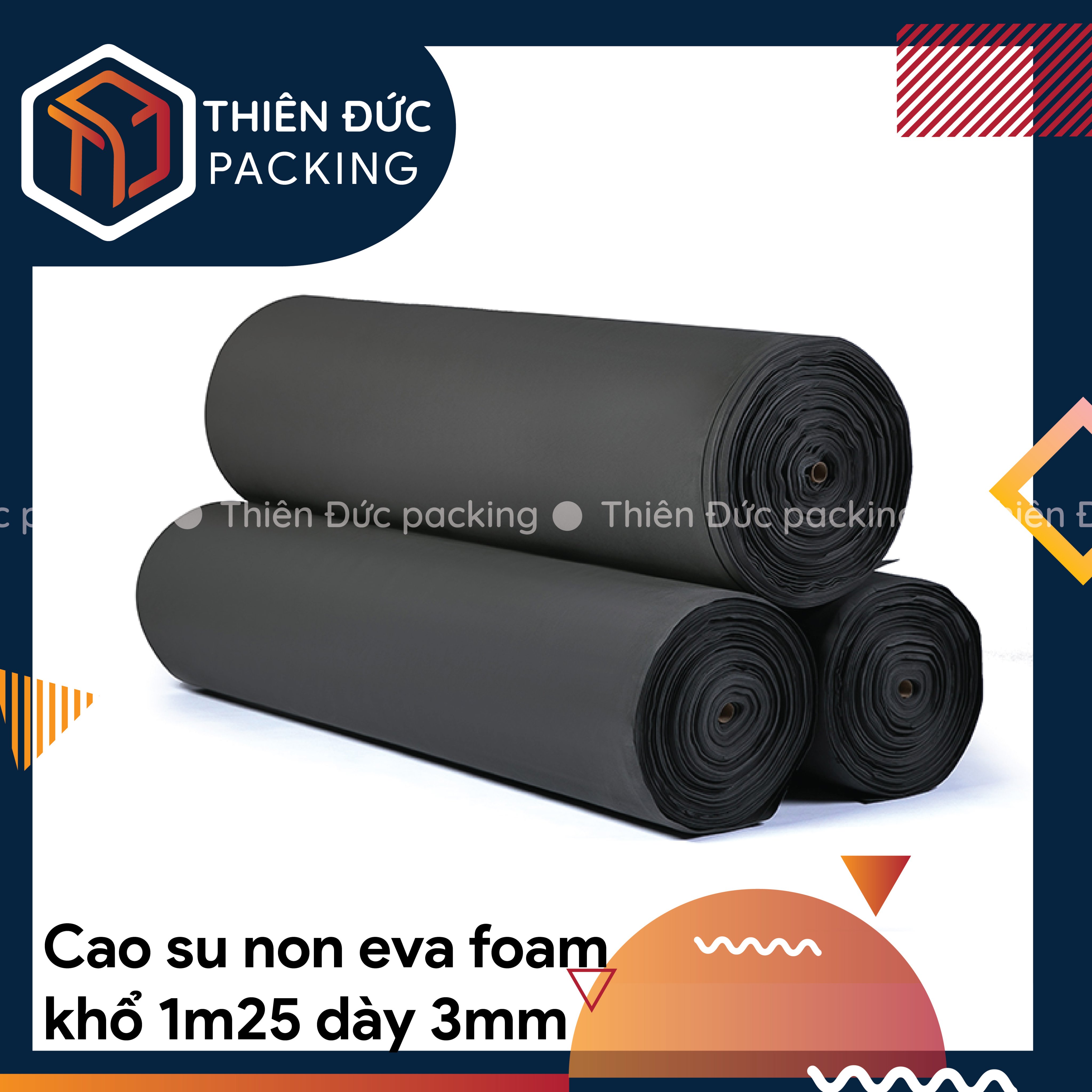 Cuộn Cao Su Non Lót Sàn Gỗ, Sàn Nhựa, Cách Âm, Chống Rung, Lót Bể Cá...(Kích thước 3 Ly x Khổ 1.25m x 1m)