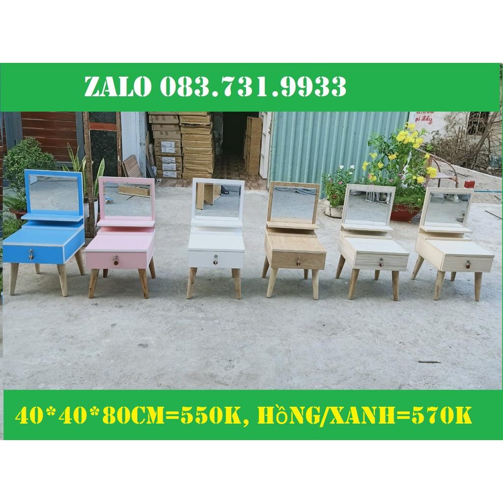 Bàn trang điểm/40X/ chân gỗ V