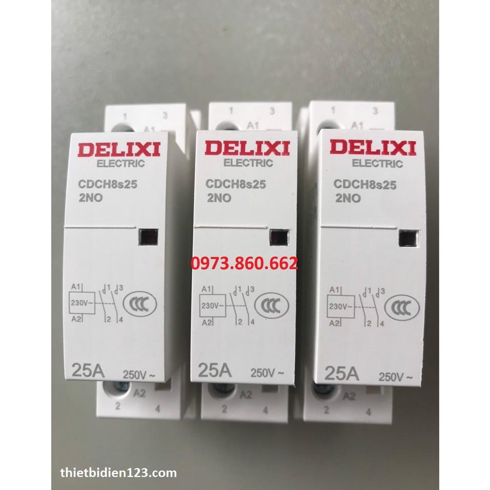 Khởi động từ 1 pha 2P 40A DELIXI 40A/220V