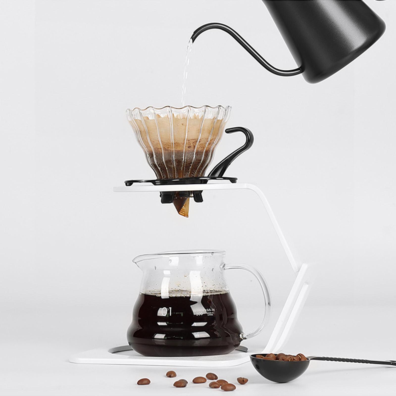 Iron Pour Over Tea Coffee Dripper Holder Stand Kitchen