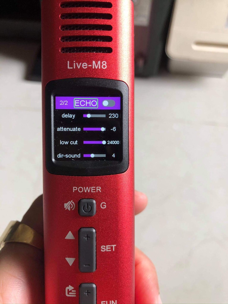 Micro Livestream MISOUND Live -M8.(không cần soundcard) Hát karaoke trên ÔTô - Hàng chính hãng