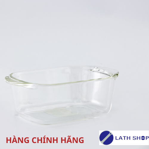 Hộp Thủy Tinh Chịu Nhiệt Lock&amp;Lock Steam Hole LLG940 550ML (1 Hộp) Màu Trắng Và Đen - Hàng Chính Hãng