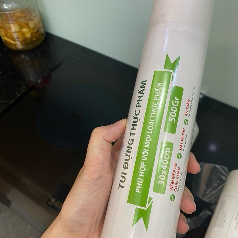 [ANHOTSHOP] Túi Đựng Thực Phẩm Tự Hủy Sinh Học Busan Wrap – Cuộn Nilon 500g Loại Dày Dặn, Đủ Cân, Nhiều Kích Thước