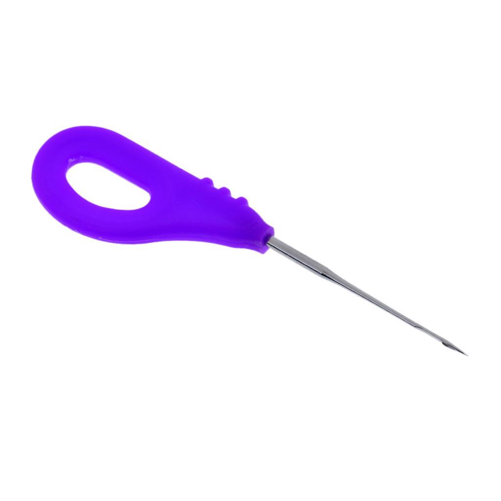 Carp Fishing Rigging Bait Needle Kit Tool Multiple Function Fish Rigging Kit Purple Orange Yellow Green