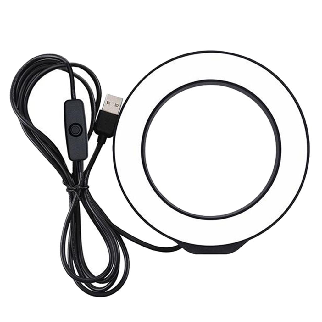 80 LED Selfie Ring Light Brightness Adjustable Photo Light