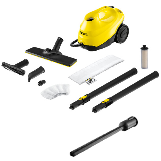 Combo Máy làm sạch bằng hơi nước Karcher SC 3 EasyFix và thanh giặt hơi nước