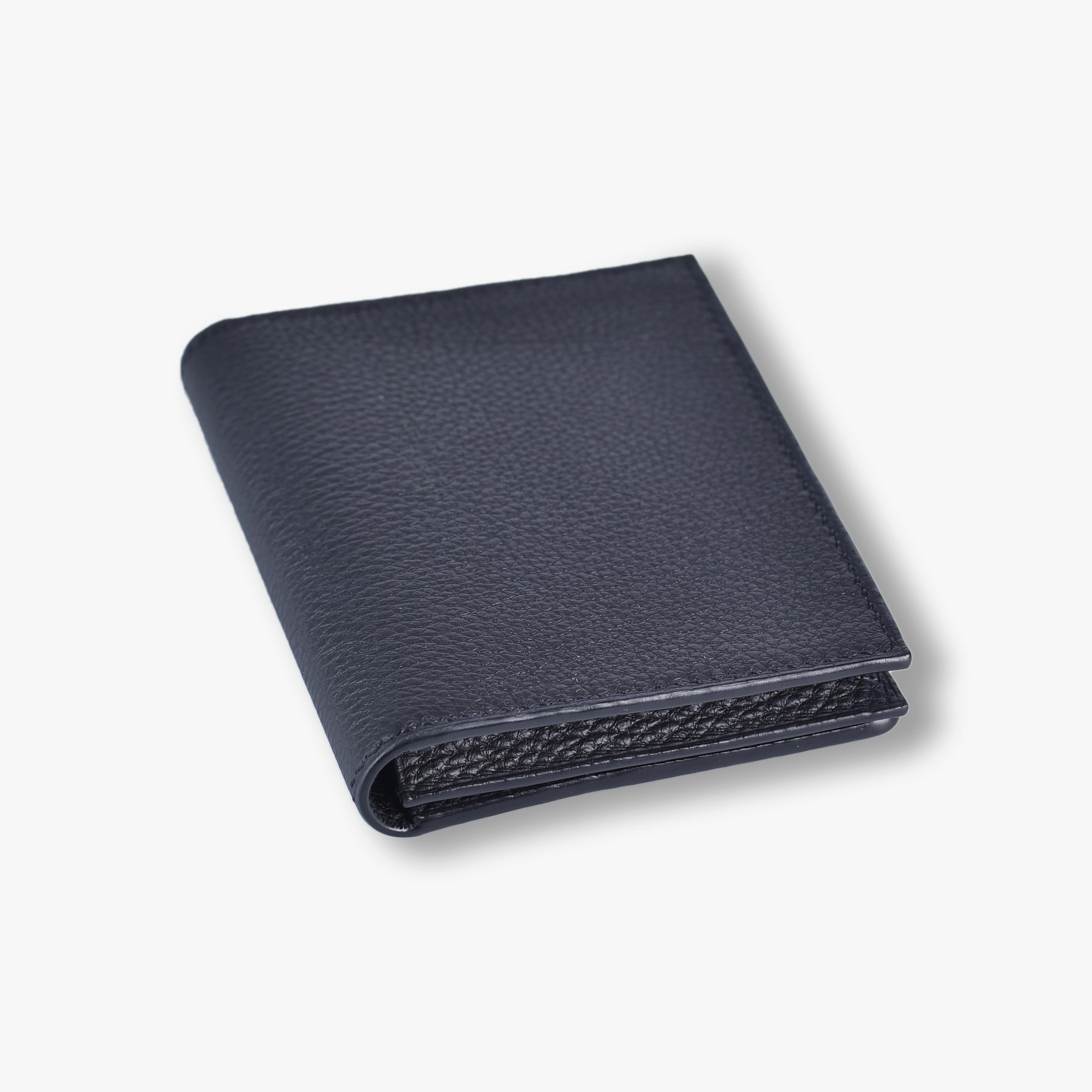 Card holder gập lịch thiệp BSB Leather Màu Đen BSB1182