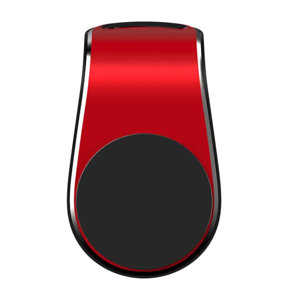 360° Car RV Vent Mount Vehicle Holder Phone GPS Stand Bracket, Red