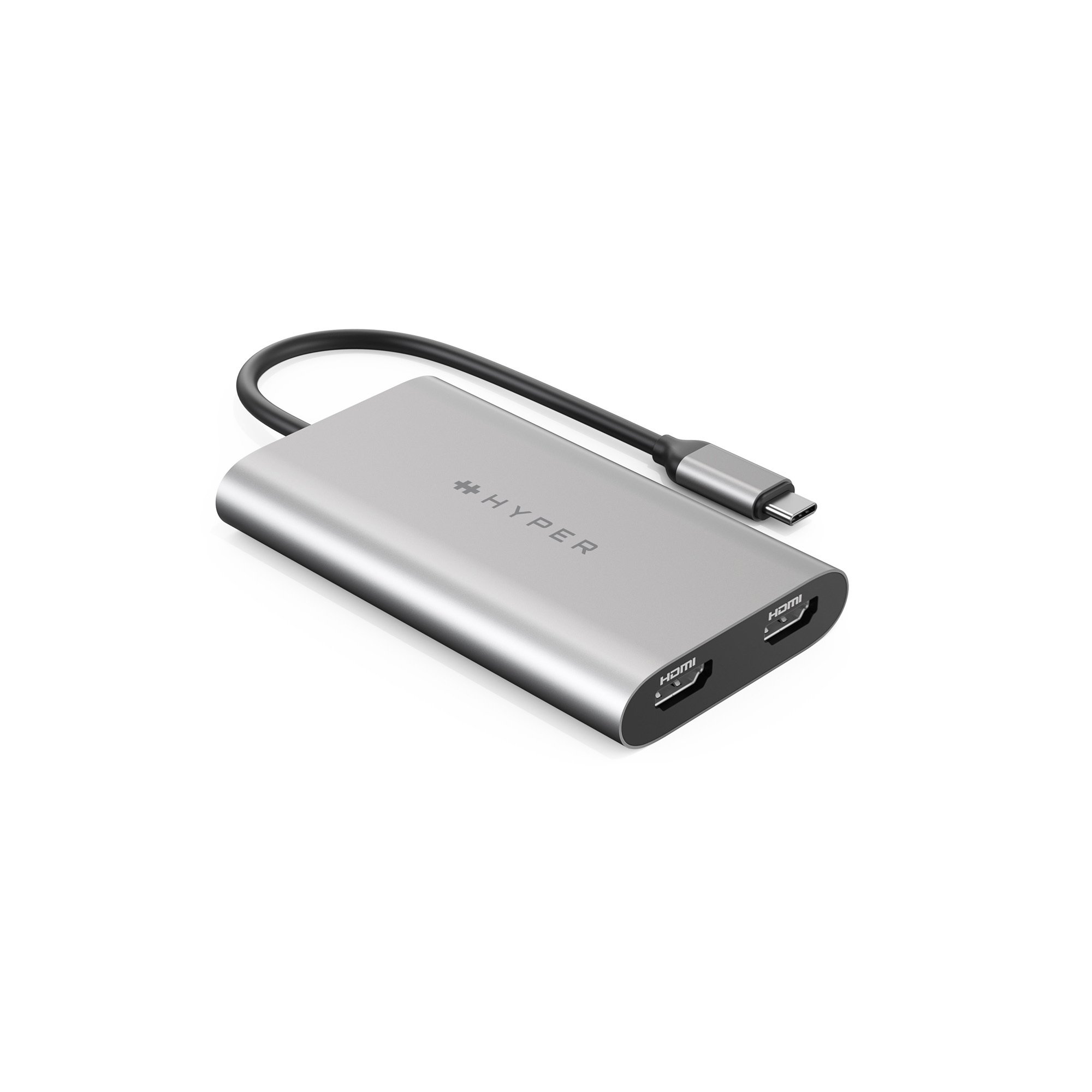 CỔNG CHUYỂN HYPERDRIVE DUAL 4K HDMI USB-C HUB FOR MACBOOK M1 HDM1 - HÀNG CHÍNH HÃNG