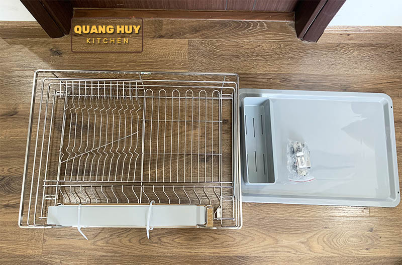 Giá úp bát đa năng nan dẹt inox 304 thương hiệu Grob mã GC304