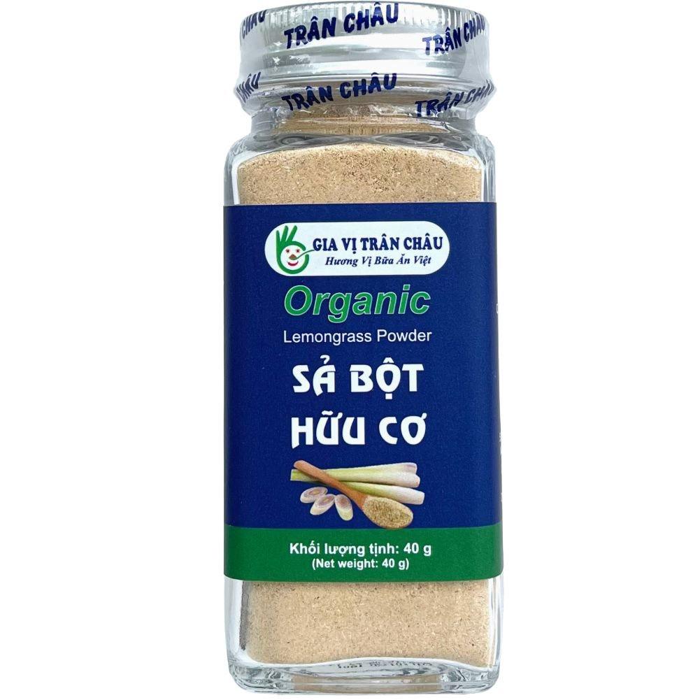 Sả bột hữu cơ Trân Châu hũ 40g