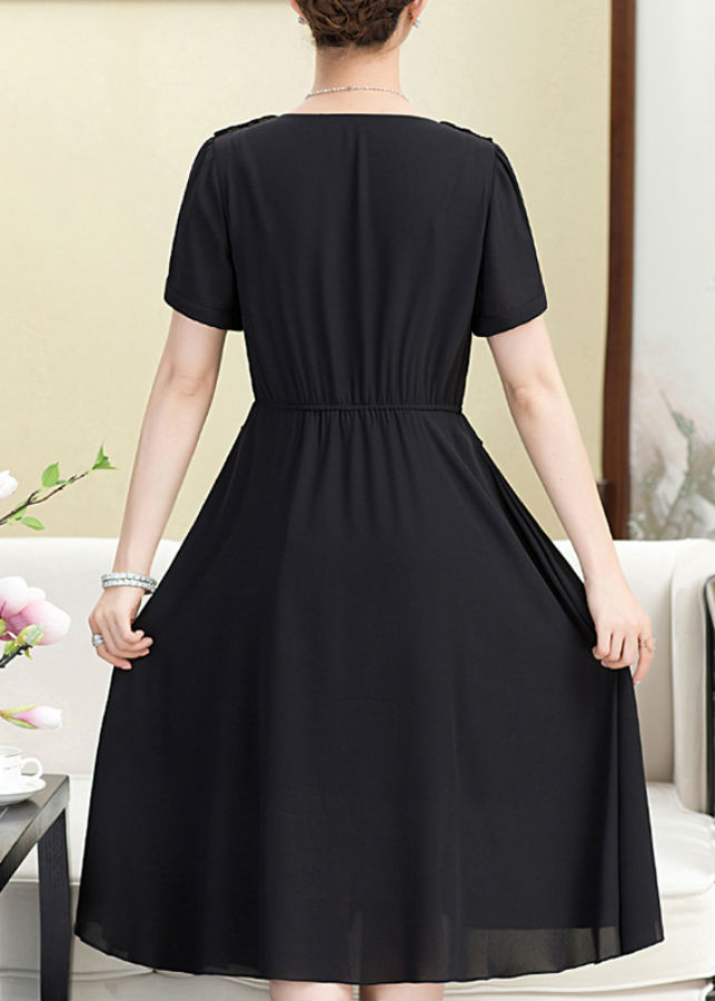 Đầm Voan Nữ Trung Niên TR-DRESS040